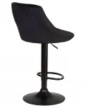 Стул барный LOGAN BLACK (черный велюр (MJ9-101))