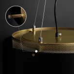 Подвесной светильник Casing 62 Black ImperiumLoft Casing01 (101409-26) (LED, 220V, на тросе, круглые, кольцо)