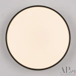 Потолочный светильник круглый светодиодный APL LED Toscana 3315.XM302-1-328/18W/3K Black (220V, круглые)