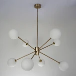 Потолочная люстра на штанге Zortes Ragy ZRS.1893.08 (220V, шарики, IP21)