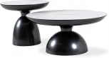 Столик журнальный Nofon major (Керамика/Белый,Черный) ОГОГО Обстановочка! арт.888830