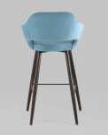 Стул барный Stool Group Саймон велюр пыльно-голубой УТ000025189