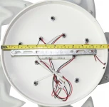 Потолочная люстра с таймером Natali Kovaltseva Smart Home LED LAMPS 81213 (220V, голосовое управление, пульт управления, управление смартфоном, умный дом - Алиса, Tuya Smart, Сири, Smart Life, звезды)