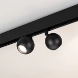 Трековый светильник магнитный светодиодный MAG-ORIENT-ORB-R60-10W Day4000 (BK, 35 deg, 48V) (Arlight, IP20 Металл) 035758