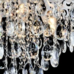 Потолочная люстра хрустальная Reluce 04033-0.3-06 WH+SILVER PN (220V)