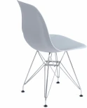 Стул CINDY IRON CHAIR (EAMES) (mod. 002) металл, пластик, 51x46x82,5, серый Tetchair 14180