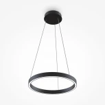 Подвесной светильник Maytoni Rim MOD058PL-L22BK (LED, 220V, на тросе, кольцо)