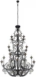 Подвесная люстра большая Vitaluce V1078-1/24 (220V, под старину)