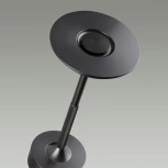 Настольная лампа с аккумулятором 5034/6TL черный никель/металл/акрил LED 6W 3000K-5700K 300Лм Odeon Light Tet-A-Tet (12V, диммер, сенсорный выключатель, круглые)