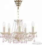 Подвесная люстра Bohemia 112 112/5/141 G V7010 (220V, подвески, на цепи, подсвечник, свеча)