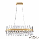 Подвесная люстра Arte Milano Venezia 311096/L800 BS (регулировка яркости, LED, 220V, хрусталь, пульт управления, на тросе)