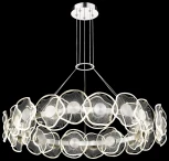 Подвесной светильник Wertmark Helena WE453.30.103 (LED, 220V, пульт управления, на тросе, круглые, кольцо)