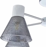 Потолочная люстра на штанге Arte Milano Napoli 322408/3 CR+WH (220V)