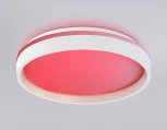 Потолочный светильник RGB круглый светодиодный с пультом Ambrella ORBITAL FZ601 (220V, круглые)