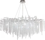 Подвесная люстра AM Group DIAMAND D1200 AR (220V, хрусталь, на тросе)