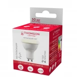 Лампочка светодиодная белая полусфера GU10 6W Thomson Mr16 TH-B2051