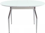 Стол Ривьера СВ D90, Стекло, Белый, 5, Аврора