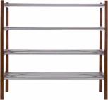 Комплект обувниц Атлас средне-коричневый (2 шт) от фабрики Mebelik