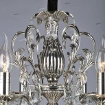 Подвесная люстра Omnilux Grosseto OML-77713-06 (220V, на цепи, подсвечник, свеча)