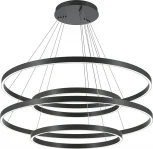 Подвесной светильник ярусный светодиодный Maytoni Rim MOD058PL-L174BK (220V, на тросе)