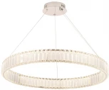 Подвесной светильник Crystal Lux MUSIKA SP70W LED CHROME (220V, на тросе, кольцо)