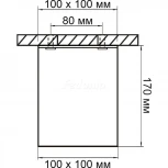 Накладной точечный светильник Lightstar Monocco 052339 (LED, 220V, IP65)