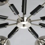 Потолочная люстра на штанге DeMarkt Гамбург 605016708 (220V, шарики)