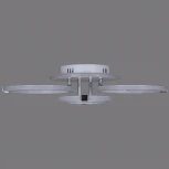 Потолочная люстра светодиодная на штанге Reluce 06319-3.3-04 WH+CR (RGB) (220V, пульт управления)