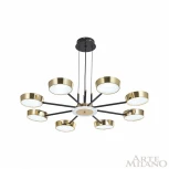 Подвесной светильник Arte Milano 271079/8 BK/GD (LED, 220V, на проводе)