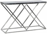 Консольный стол Garda Decor 47ED-CST026 (Хром/Черный мрамор)