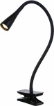 Интерьерная настольная лампа на прищепке светодиодная с выключателем диммером Zozy 18256/03/30 (220V)