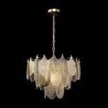 Подвесная люстра Freya Hloya FR5143PL-07G (220V, на цепи, круглые)