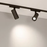 светильник магнитный MAG-VIBE-SPOT-ZOOM-R47-10W Day4000 (BK, 20-55 deg, 48V) (Arlight, IP20 Металл) 044482