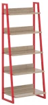 Стеллаж Board малый ОГОГО 332027 (дуб сонома, красный)