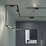 Трековый светильник магнитный Elektrostandard Flat Magnetic 6W 4000K Tillie чёрный 85094/01 (LED, 48V)