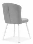 Стул Woodville на металлокаркасе Алиссум velutto 52 / белый 499992