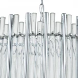 Подвесная люстра Violino V000307 (12025/5P Chrome) (220V, на цепи, круглые)