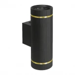 Настенный светильник Wolta WSL-GU10/W18BG-2 под лампу GU10 Черный / золотой NIMB