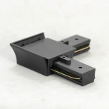 Коннектор Lussole 10325 угловой черный