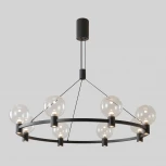 Подвесная люстра шарики Crystal Lux DUET SP56W LED BLACK