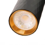 Спот Wolta WSL-MR11/S17BG под лампу MR11 с цоколем GU10 Черный / золотой PICCOLE