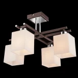 Потолочная люстра Eurosvet 70018 70018/4 хром/венге