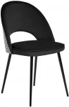 Стул Leo чёрный с жаккардом Bradex Home RF 0267