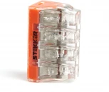 Клемма пружинная 4-х проводная Stekker 39872