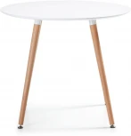 Стол обеденный La Forma (ex Julia Grup) Wad (Белый/ МДФ,Дерево,Бук,Обработанная древесина)