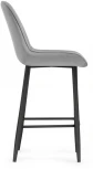 Полубарный стул Notta Седа К светло-серый / черный 511175
