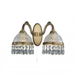 Бра Reccagni Angelo 6200 A 6200/2 (220V, подвески, выключатель)