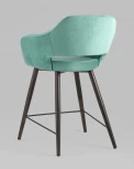 Стул полубарный Stool Group Саймон велюр морской УТ000025171