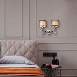 Бра Lumien Hall Monelya LH1054/2W-NK-WT