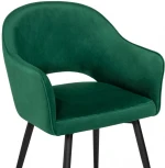 Стул Woodville на металлокаркасе Ойстер MR-19 / черный 552089